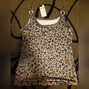 Leopard Print Women's Top